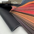 Genuine 1.4mm Microfiber Leather Steering Wheel Cover for Cars Embossed Interior Upholstery Use for Furniture or Bags