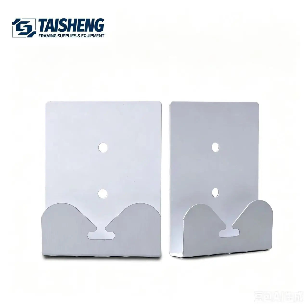 U Wall Mounted Mirror Clips Fasteners Metal Mirror Holder for Large Mirror Picture Frame-99*75*15mm