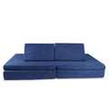 Wholesale Imaginative Toddler Sofa Play Couch High Destiny Foam Modular Kids Fabric Baby Sofa Modern Micro Suede Fabric Soft