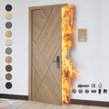 China Top Doors Manufacturer High Quality Inside Internal Door Fire Rated Hotel Room Interior Fireproof Wooden Door