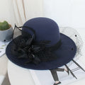 HZM-23022 Fall Women Wholesale New Design Women Custom Band Luxury Fedora Hats