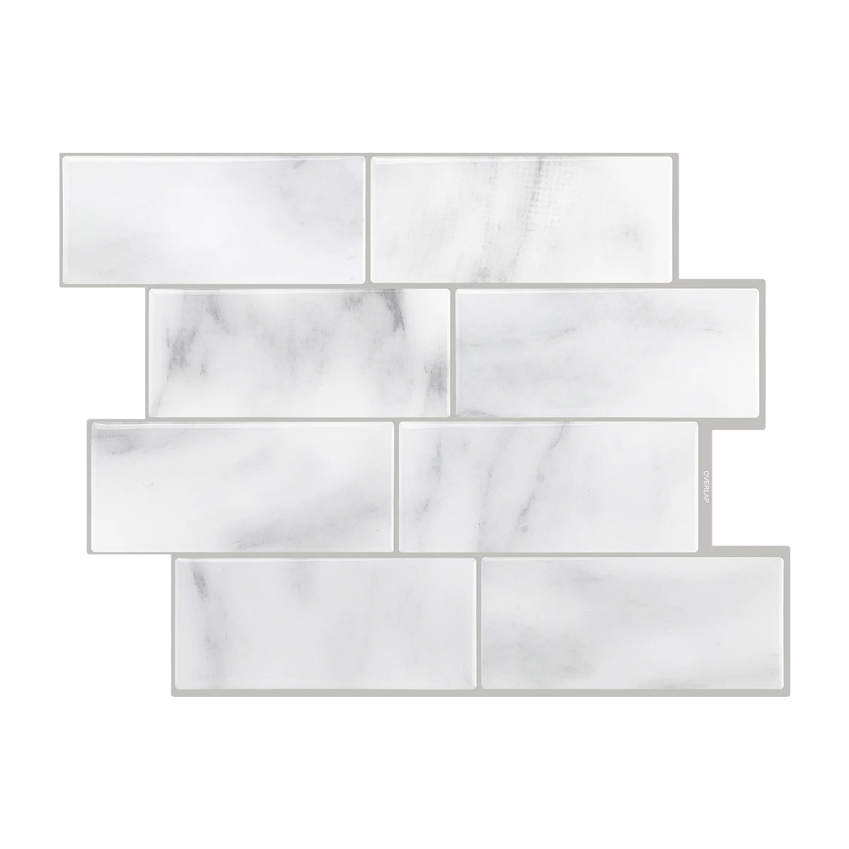 Factory Wholesales Hot Selling Home Decoration Stick on Tile Wallpaper Vinyl Backsplash Peel and Stick Wall Tiles