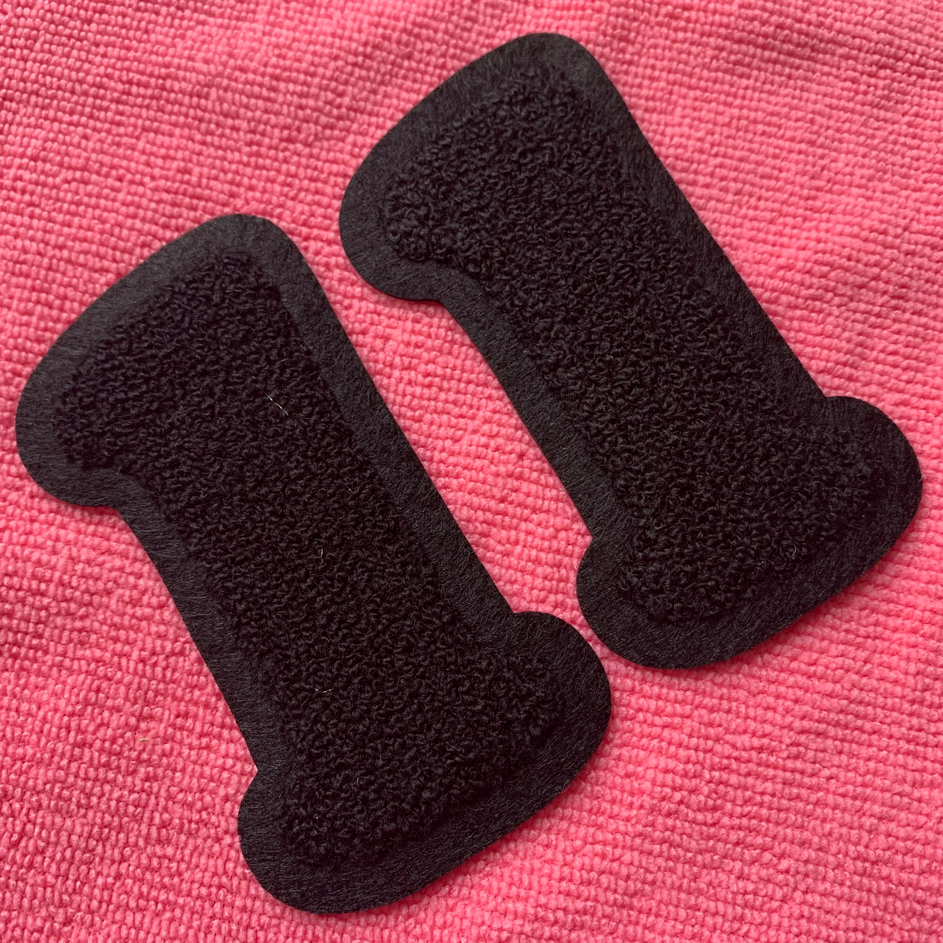 Die Cut Letters Embroidery Chenille Patchcut Out Iron on Embroidery Alphabet Badge