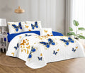 Wholesale Microfiber Floral Christmas Hospital Bedspread Set Quilted Bedding Sets Home Use 2022 New Design Hot Sale