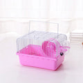 23*17*15cm Small Size Hot Selling Pastoral Portable Hamster Cage Small Wire Cage Hamster
