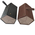 5 Slot Travel Organizer Case Foldable Multiple PU Leather Sunglasses Storage Bags for Organizing Glasses