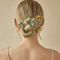 Ilona New Fashion Style 18k Gold Plated Luxury Hairpins for Girl Hairpin Stainless Steel Pearl Hair Clip