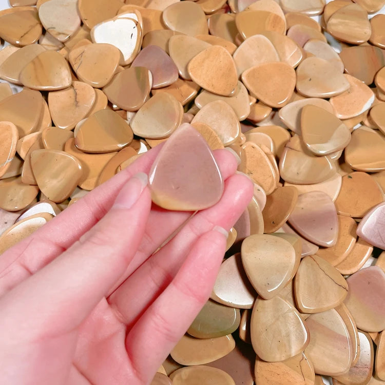 Huiying Acoustic Mookaite Jasper Guitar Accessories Pick Guard Sticker Many Colour Available