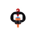 6mm Garden Lawn Irrigation Rotating Sprinkler Refraction Micro Nozzle 360 Degree Mini Water Sprinkler System