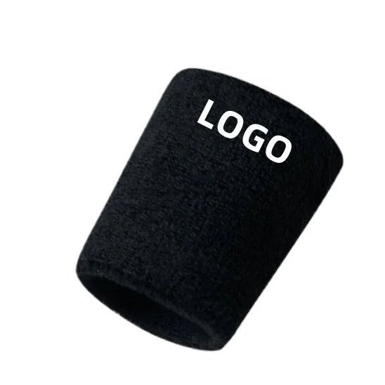 Custom Tennis Gym Wristbands Sweat Band Moisture Wicking Terry Cloth Sweat Wrist Sweatbands