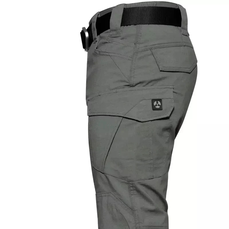 S2 Men's Elastic Rib Stop Waterproof Tactical Pants Trousers Stretchy CasualPant Hiking Hunting  Worker Cargo Pant