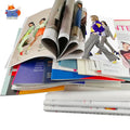 Factory Custom Perfect Binding Softcover Brochure Catalogue Booklet Magazine Book Printing Offset Cardboard 4-Colour CMYK