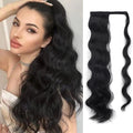 24inch Long Body Wavy Wrap Ponytails Clip-in Around Long Ponytail Synthetic Extension