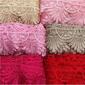 Low Price Custom New Colorful Polyester Embroidery Guipure Lace Trim Sewing Border Lace Trimming for Garment Dress