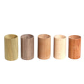 In Stock Minimalist Home Decor Car Fragrance Simple Walnut Rosewood Beech Teak Wenga Handmade Wood Essential Oil Diffusers