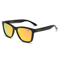 Chinese Made Classic Fashion Square Unisex Sunglasses Anti UV400 Polarized TAC Lenses Black PC Frame OEM Brand