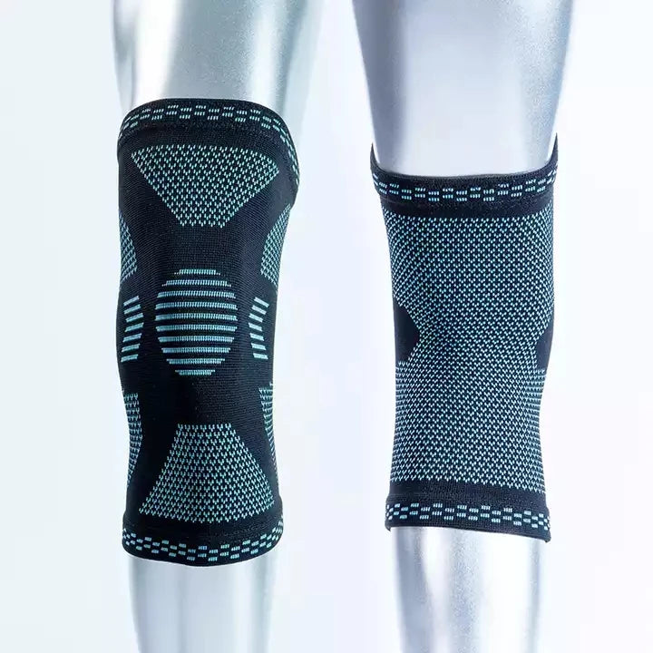 Knee Support Adjustable Non-slip Silicone Belt Compression Sleeve Running Weightlifting Powerlifting SPANDEX NYLON Protection
