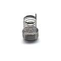 Custom 304 Stainless Steel Battery Spring Carbon Steel Conical Coil Nickel Surface for Automobile Use Industrial Settings