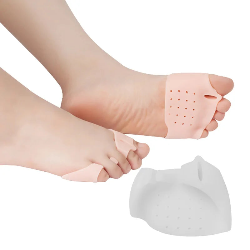 Toe Valgus Orthotic Daily Foot Bone Separation Elastic SEBS Insole Toe Cover Toe Splitter