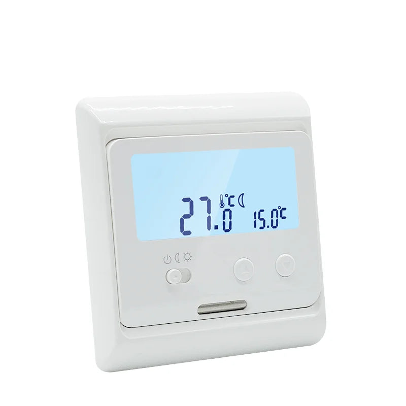 16A Electric Heating Thermostat with LCD Digital Screen for Apartment Use RTS Thermostat for Floor Heating Systems