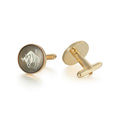 Daili Gold Cufflinks for Men-Luxury Custom Wedding & Anniversary Party Gift Set Fashion Jewelry Accessories