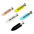 Wholesale Customised 5cm Flat Metal Seamless Hair Pins No-Bend Salon Hair Clip in Carton Style Made From Durable PC Plastic