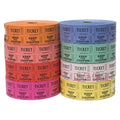 Custom Barcode Logo Printed 180g Lottery Redemption Tickets for Game Machines 500pcs Mobile Phone Earphone Accessories