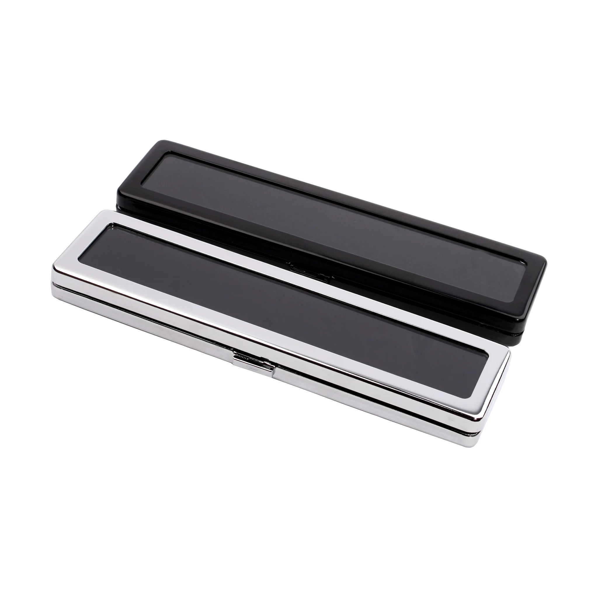 Exquisite Diamond Presentation Collection Box Metal Jewelry Box Display Show Case Portable