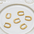 VIANRLA Stainless Steel Jewelry 12.7mm Huggie Earrings Daily Jewelry Waterproof 18k Gold PVD Plated Laser Logo Drop Shipping