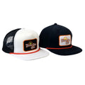 Custom Hip-hop 5 Panels Street Wear Style Foam Mesh Trucker Cap With Printed logo Flat Brim Snapback Cap