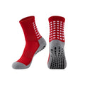 Wholesale 1 Pairs Mid Tube Anti-Slip Football Socks  Adhesive Soccer Thick Training Socks for Adult and Children 12 Colors