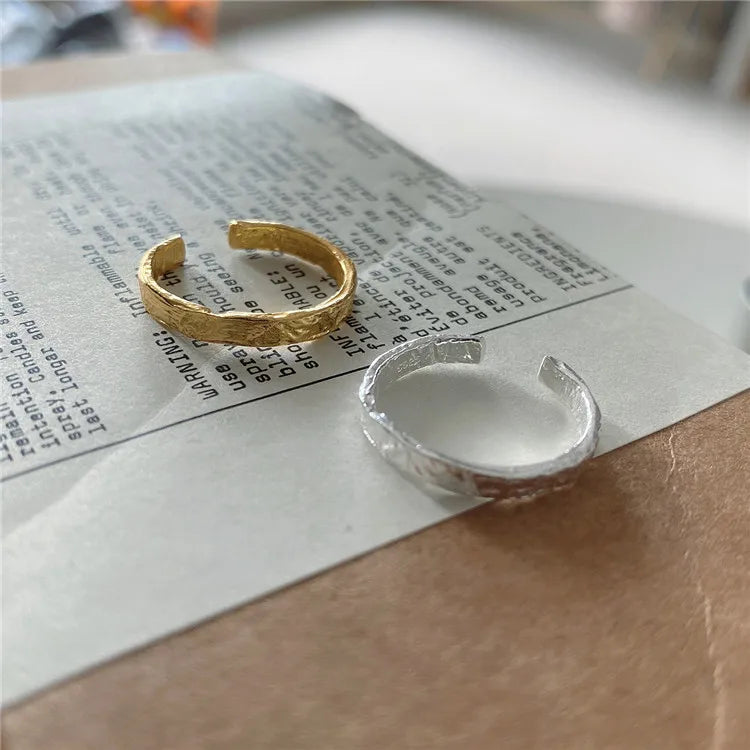 SP Women Wholesale Elegant Unique Design 925 Sterling Silver Adjustable Open Rings