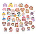 Hot Sale Cartoon Self-adhesive Embroidery Pretty Girl Princess Patches Stickers for Garment Hat Bag