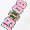 Wholesale Custom 3D Chenille Patches with Embroidery Sequins Heat Cut Border for Hats-Iron-On Backing Clothing Accessories