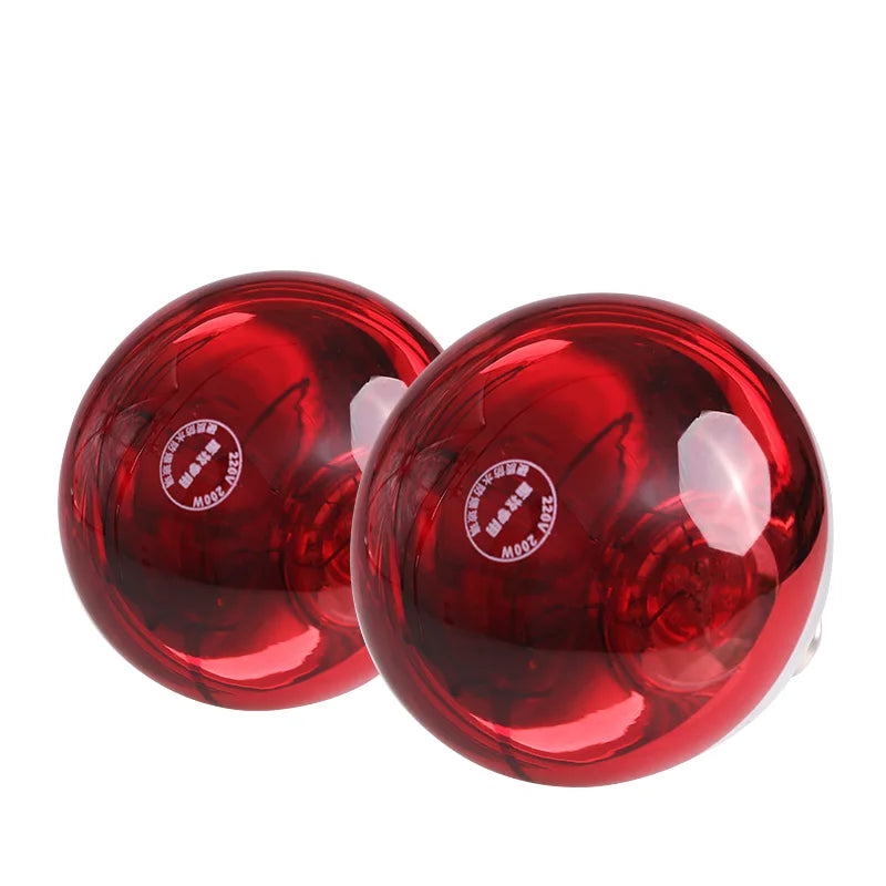 Infrared Thickened Heating Lamp Breeding Bulb 100W/150W/200W/250W Pet Brooder Hatch Chicken Pig Animals Infrared Heating Lamp