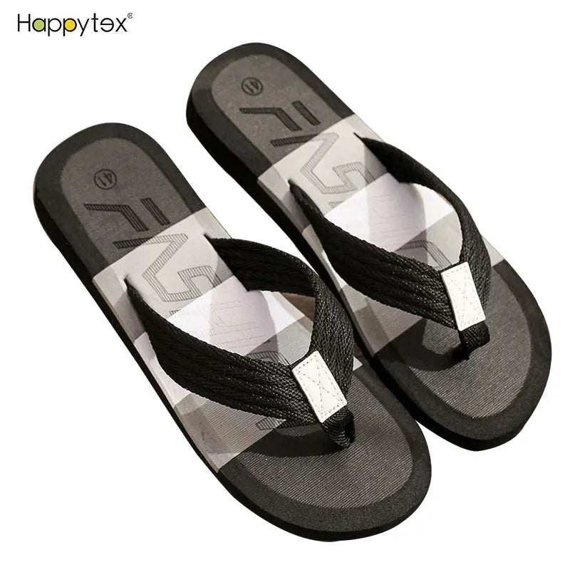 Summer Outdoor Casual Breathable Non Slip Soft Beach Sandals Flip Flops Men's Comfort for Waterproof Pool