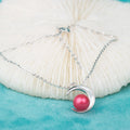 B020144  DIY 7-8mm Natural Freshwater Pearl Bracelet Accessory 925 Sterling Silver Adjustable Chain Bracelet for Women