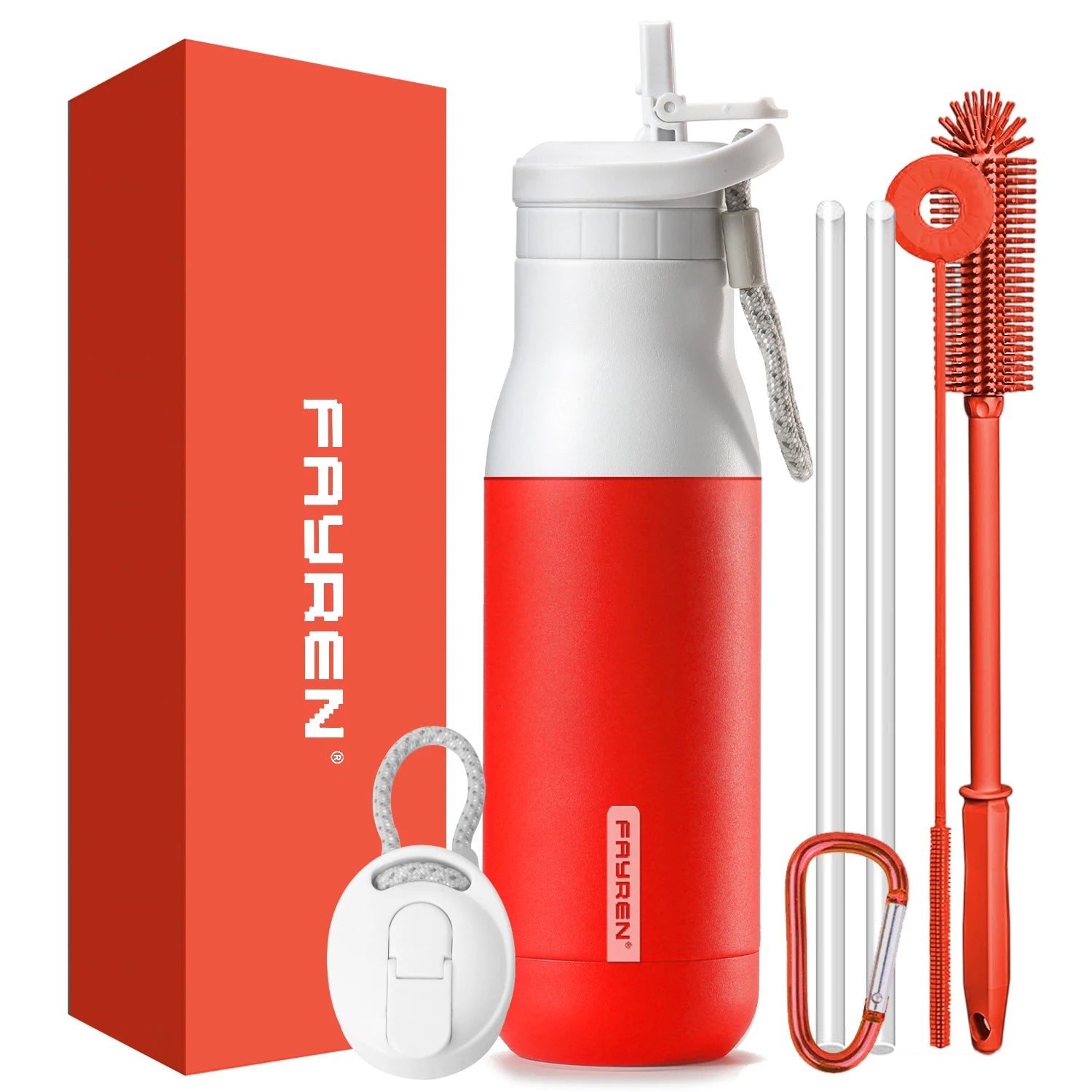 Portable Outdoor Handheld Water Bottle With Lanyard Insulation Stainless Steel Vacuum Wholesale Water Bottle for Car