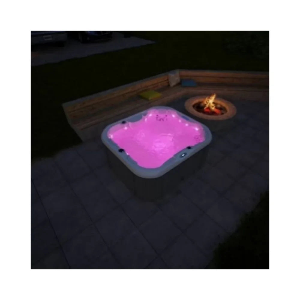 4-Person Outdoor  Low Price Freestanding Whirlpool Spa Acrylic Bubble Bathtubs for Family Indoor Garden Home