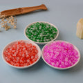 DS 8-12mm 500 Grams/bag Acrylic Spacer Beads Transparent Round Cracked Acrylic Beads for Jewelry Making