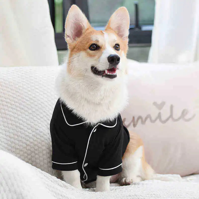 Wholesale Hot Selling High Quality Sleeve Cotton Pj Sleep Wear for Pet Dog