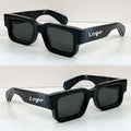 Lmamba Hot Selling Luxury Brand square Punk Fashion Rectangle Sun Glasses Women Shades Men Sunglasses 2024 Custom Shades