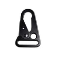 Wholesale Outdoor Heavy Duty Metal Clap Carabiners HK Snap Hook 1" Inch Sling Enlarged Spring Clip Hooks