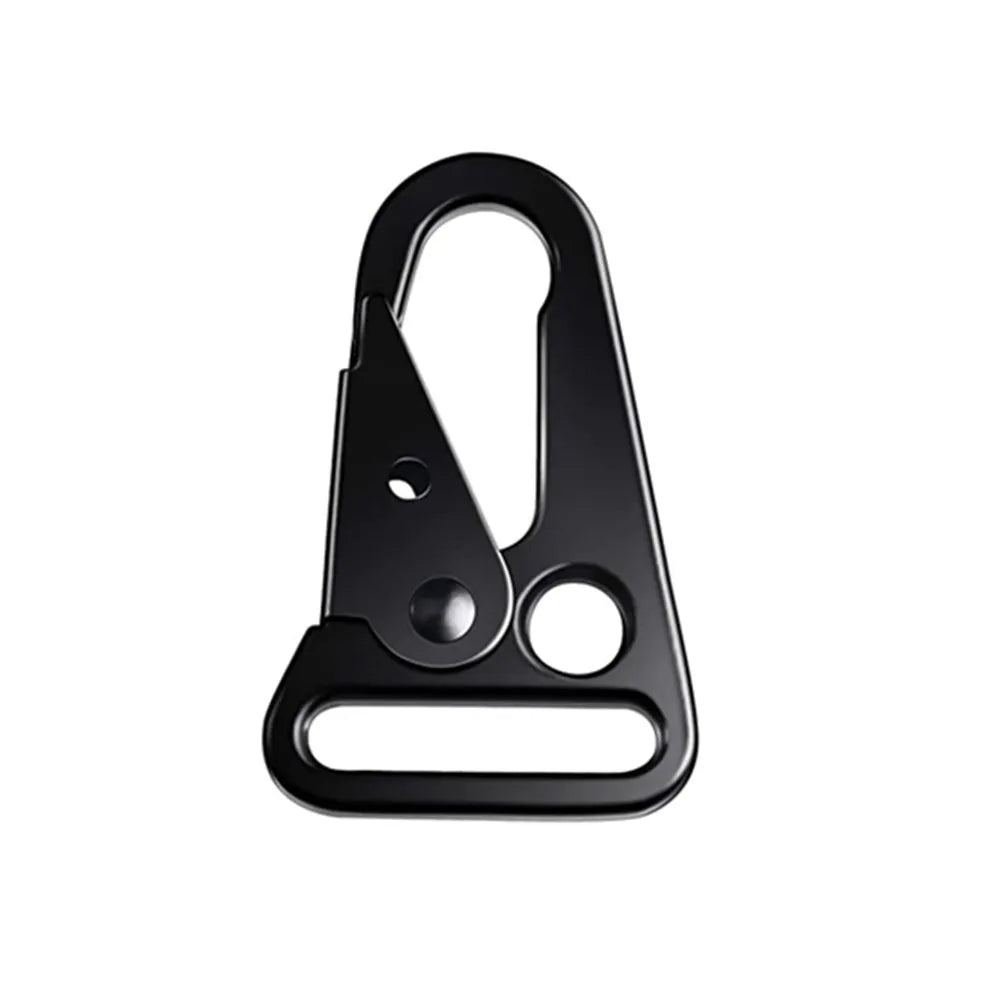 Wholesale Outdoor Heavy Duty Alloy Clap Carabiners HK001 Model Zhonzi Brand Quick Release Snap Hook 1" Sling Enlarged Hunting