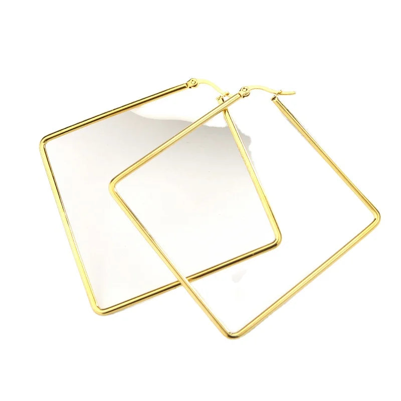 Multi Various Shape Women Stainless Steel Hoop Earring with Good Quality