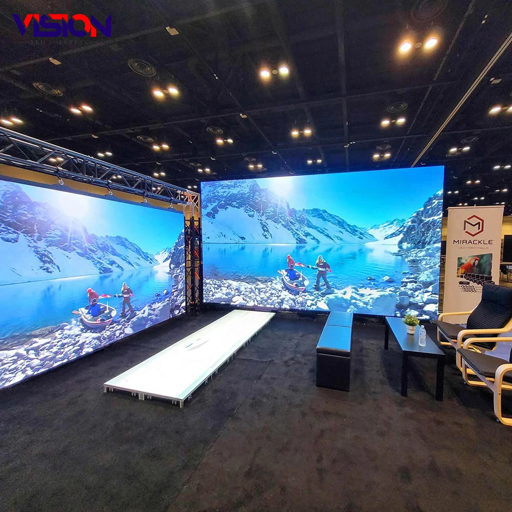 4x3m 5x3m P1.5 P1.95 P2.6 P2.97 P3.91 Church LED Screens Indoor LED Video Wall for Stage Events and Concert