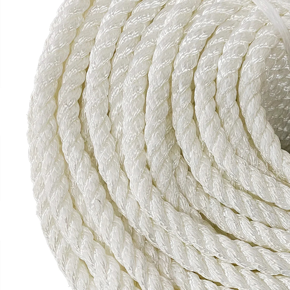 Nylon Rope 3 Strand Twist Rope 2-160mm Diameter for Transport Packaging Boat Yacht