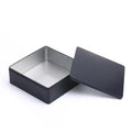 Custom Metal Tinplate Tin Box for Card Projector Camera Earphone Projector Wholesale Green Rectangle Tinplate Storage Box