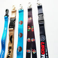 Custom Breakaway Sublimation Keychain Lanyards with Logo Custom Polyester Lanyard