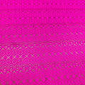 Hot Pink Herringbone Jacquard Lace Garment Fabric Eco-Friendly 100% Nylon Heavyweight Boys Shoes Luggage Material Plain Blackout